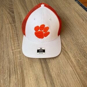 Clemson Tigers Orange and White Trucker Hat